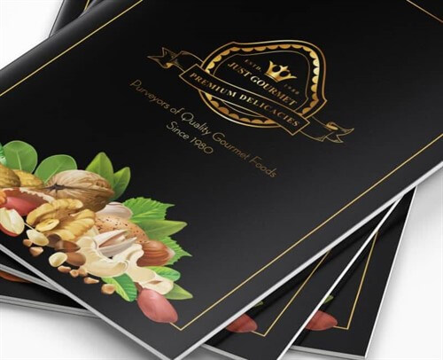 Corporate Brand Identity Services for Just Gourmet